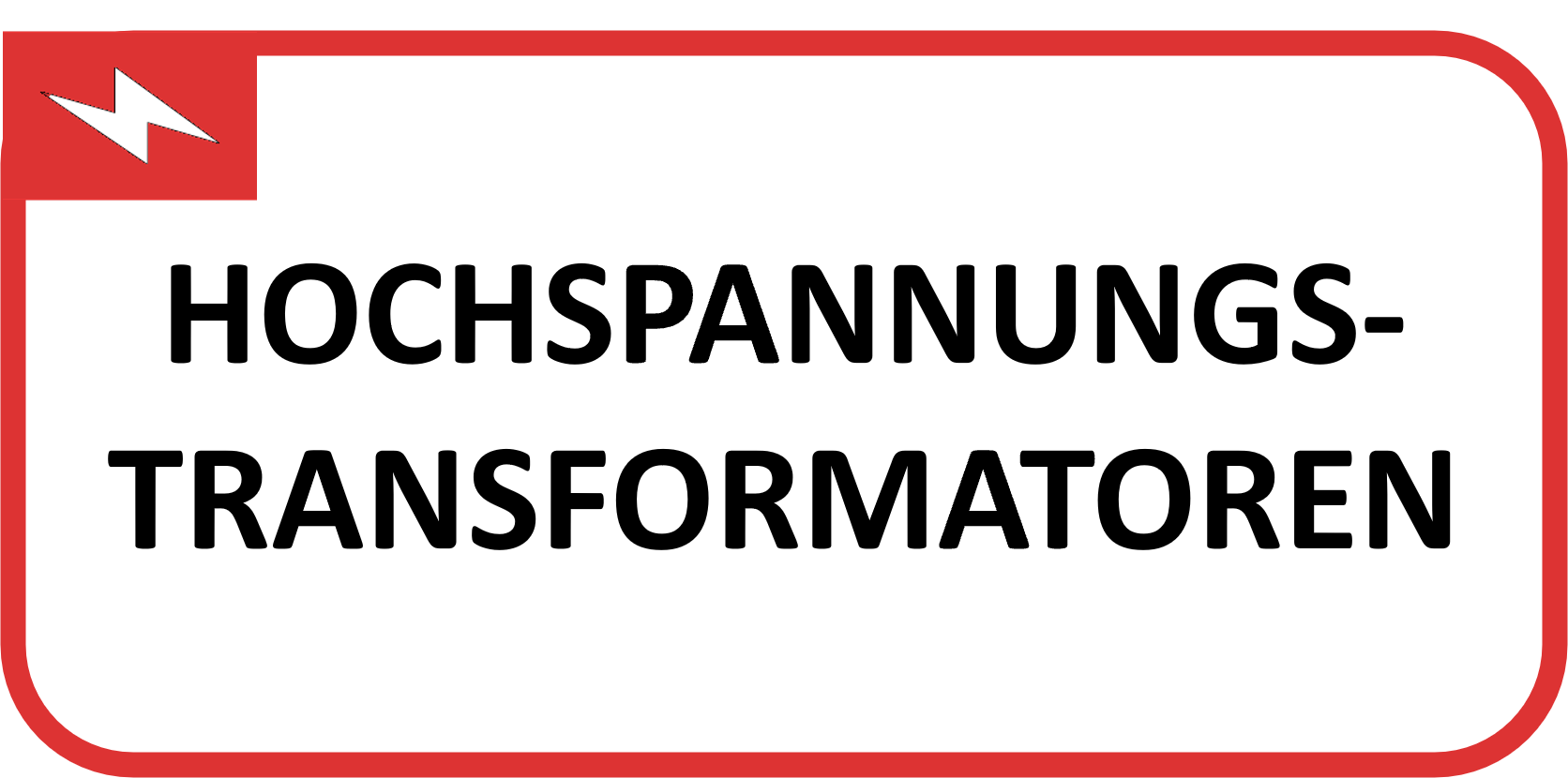 Hochspannungstransformatoren